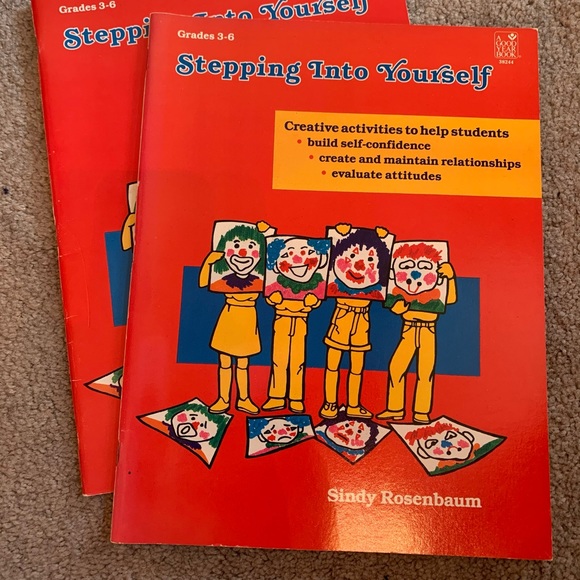 Other - Stepping into yourself- 2 total- activity books for kids!